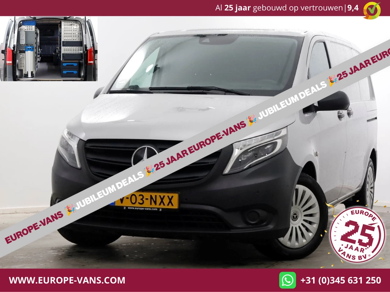 Mercedes-Benz Vito 2022 - 114 CDI 136pk Compact 9G Automaat 2x Schuifdeur/LED/Camera/Inrichting 09-2022 obrázek 1