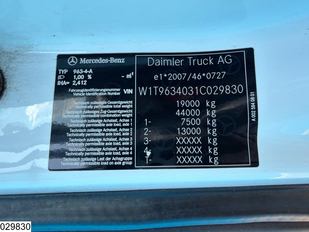 Mercedes-Benz Actros 2021 - 1845 EURO 6d obrázek 8