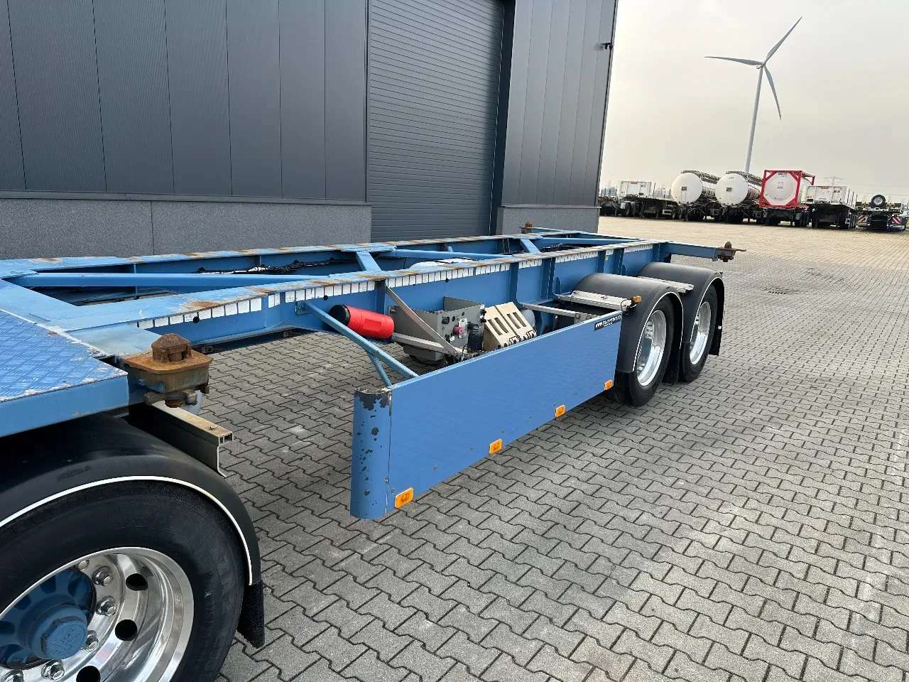 Van Hool 2014 - 3-assige aanhanger / 20FT / BDF / schijfremmen / ALCOA / liftas / NL-aanhanger image 10