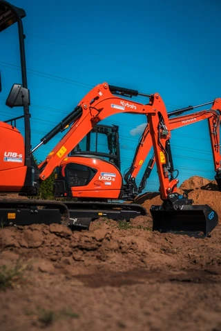 Kubota U27 hi-spec minigraver NIEUW €615 LEASE 2026 afbeelding 3 miniatuur