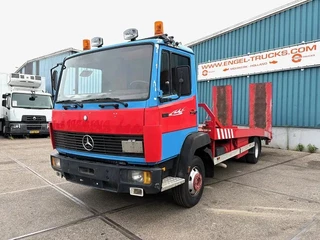 Mercedes-Benz LK 1991 - 814 RECOVERY TRUCK / CAR-MACHINE TRANSPORTER (6-CILINDER / MANUAL GEARBOX / FULL STEEL SUSPENSION / WINCH / HYDRAULIC RAMPS) obrazek 1