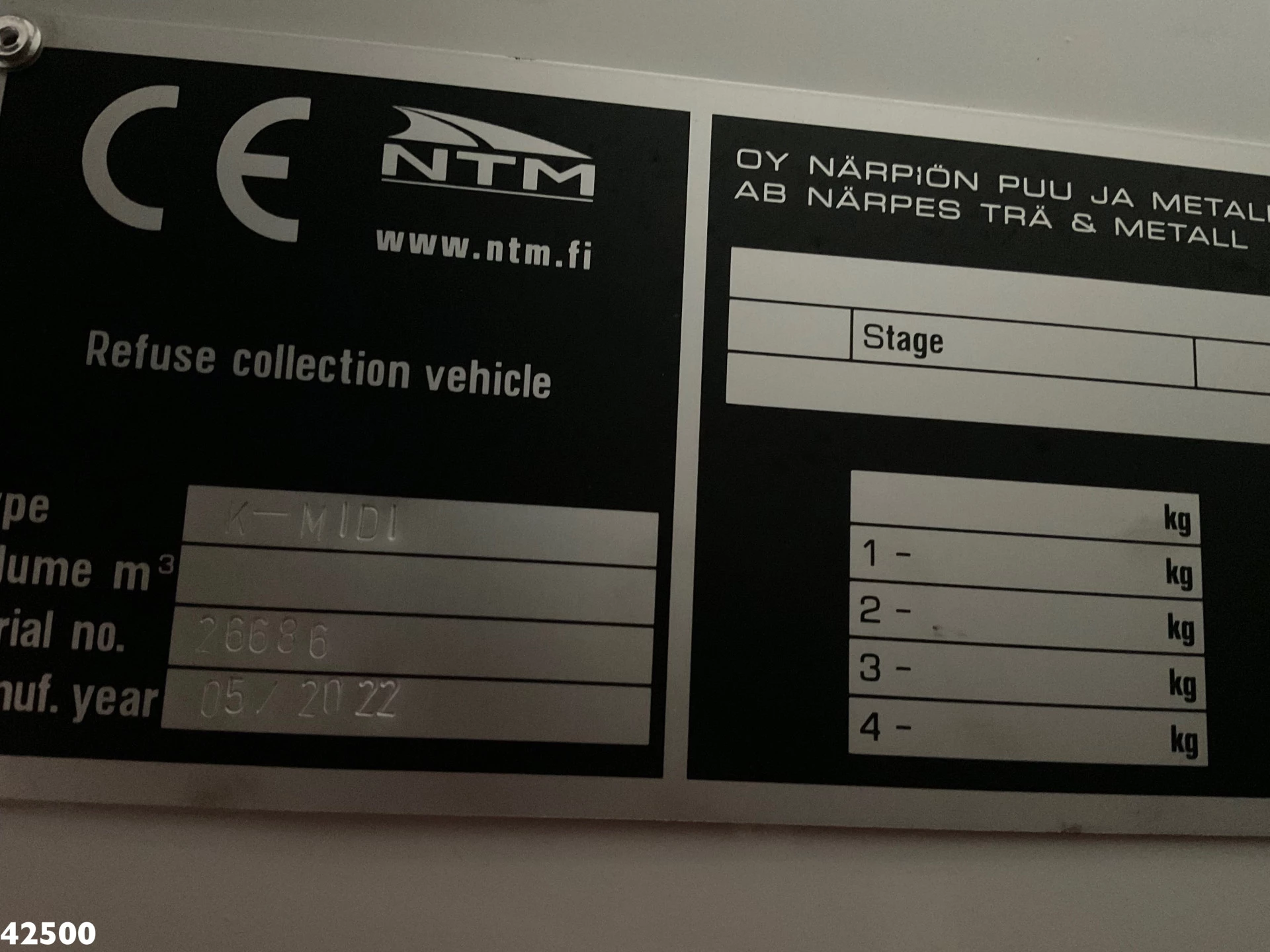 FUSO Canter 2022 - Duonic 7C15 NTM 5m³ afbeelding 12
