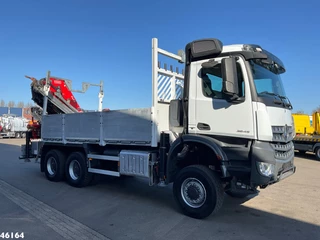 Mercedes-Benz Arocs 3345 6x6 Fassi 45 Tonmeter laadkraan Just 101.867 km! 2019 - N/A obrazek 7