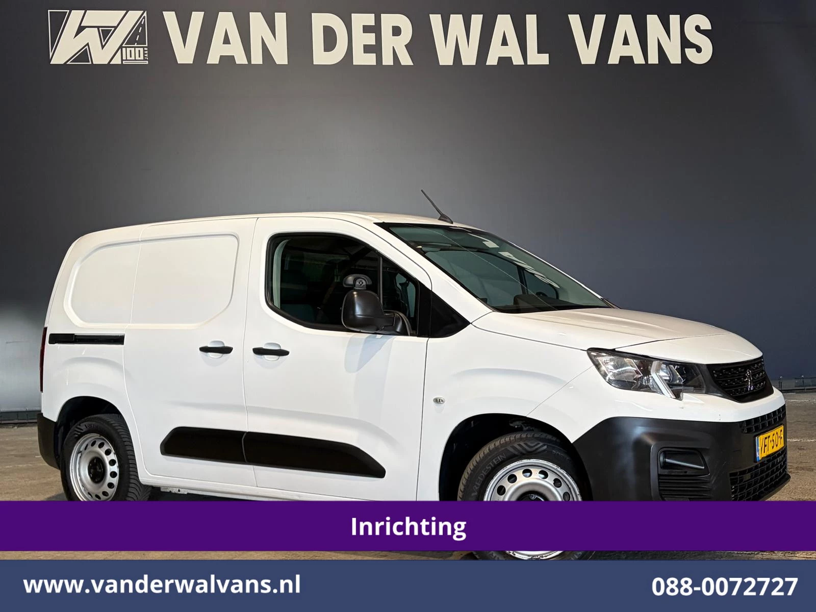 Peugeot Partner 2020 - 1.5 BlueHDI 102pk L1H1 inrichting Omvormer Euro6 Airco | Trekhaak | Apple Carplay | Cruisecontrol obrázek 1