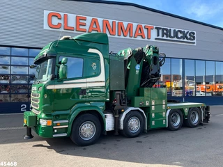 Scania R 2016 - 490 8x4 Euro 6 Effer 140 Tonmeter laadkraan + Fly-Jib Just 283.508 km obrazek 7