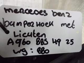Mercedes-Benz Actros - A 960 885 49 25 BUMPERHOEK MET LICHTEN EURO 6 afbeelding 2 miniatuur