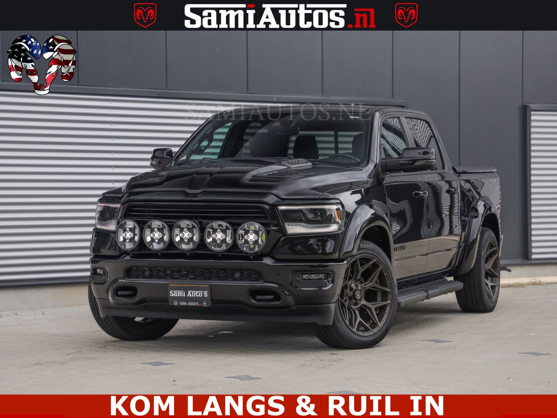 Dodge Ram Pick-Up 2023 - DE DONDER | 5.7 V8 HEMI | BRONZE BREDE WIELEN | WIDE BODY | OPEN UITLAAT KLEP | ZEER DIK | image 7