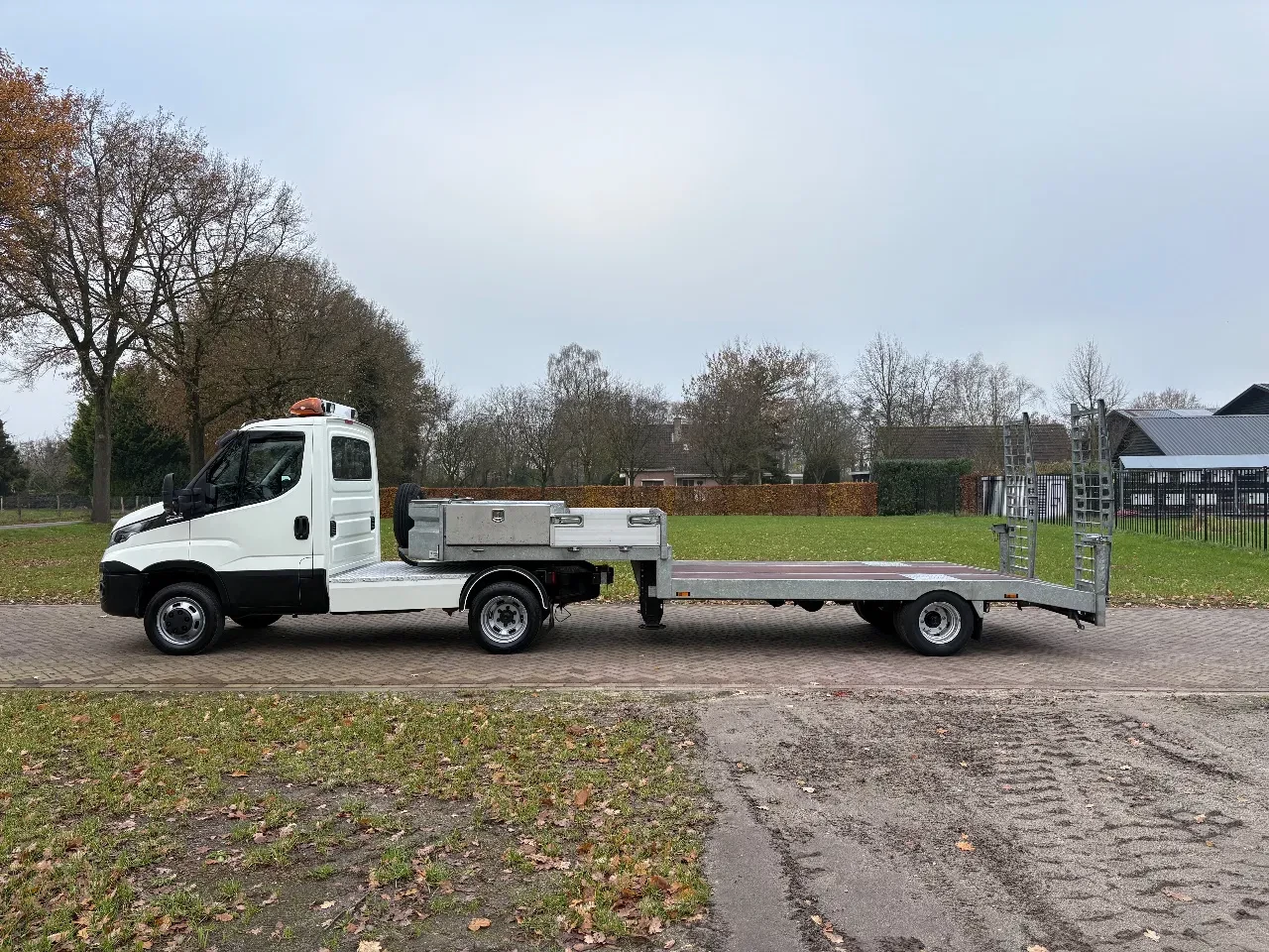 Iveco Daily 2016 - 40 C21 Be trekker 7 ton - be oplegger KUIPER 5 ton (voor nieuwe BE-rijbewijs) zdjęcie 5