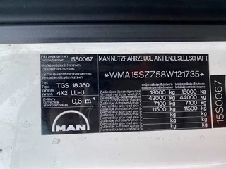 MAN TGS 2008 - 18.360 / HEATED BOX / FULL-AIR / PLATFORM / ONLY:392217 KM / MANUAL / EURO-4 / 2008 zdjecie 36