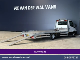 Iveco Daily 2021 - 35C14H 2.3 Oprijwagen Automaat Dubbel Lucht Euro6 Airco | Camera | 3500kg Trekhaak | Electrische Lier | Chauffeursstoel afbeelding 2 miniatuur