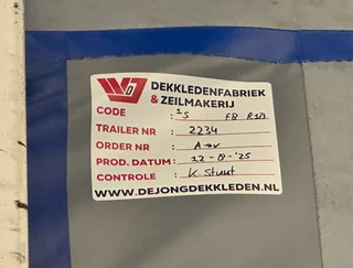 Kässbohrer N/A 2018 - XS          VALX AXLES            DRUM BRAKES             NEW CURTAINS            NL-TRAILER obrazek 18