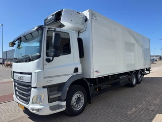 DAF CF320 FAN 6x2, Schmitz Frigobox, Carrier Supra 1250, Taillift, Like New ! 2017 - N/A bild 6