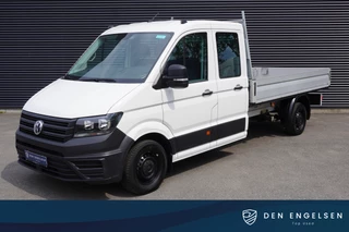 Volkswagen Crafter 2023 - 140pk Open laadbak Dubbele cabine Trekhaak Airco Cruise control Pick-Up te koop