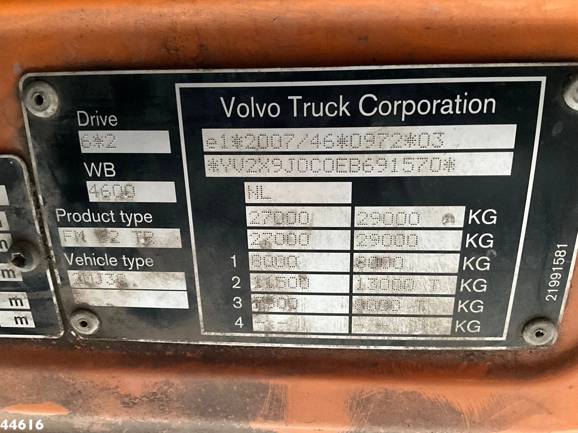 Volvo FM 330 Euro 6 Zoeller 25m³ 2014 obrázek 24