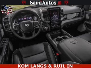 Dodge Ram Pick-Up 2024 - NIGHT PREMIUM | 426PK | STRIPING | LUCHTVERING | HUD | PANO | 360 CAM | Full Option | LIMITED WHEELS | De Meest Luxe in zijn Klasse | immagine 6