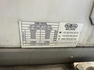 Van Hool N/A 2014 - FOOD / RVS chassis / empty weight: 5.860kg / 29.500L / 1-comp.+ 1 baffel / discbrakes / NL / APK: 05/2027 obrazek 42