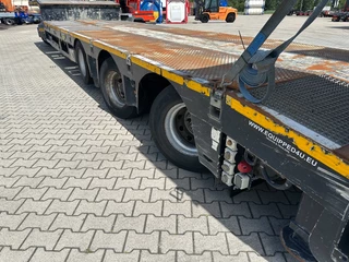 Broshuis N/A 2015 - 3ABSD Lowloader 3-axle / GVW: 53.000kg / Neck: 23.000kg / hydraulic steering + ramps + loading table / 4.60m extendable / winch / liftaxle immagine 53