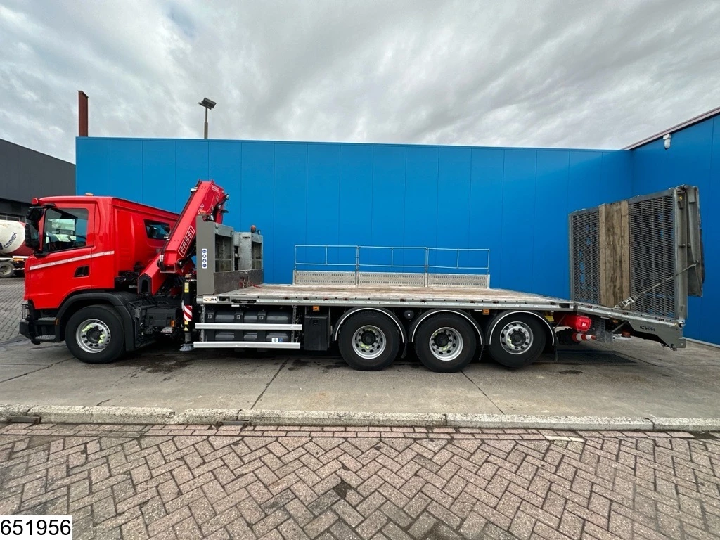 Scania G 2022 - 410 XT EURO 6e, CNG, 8x4, Retarder, Fassi image 15