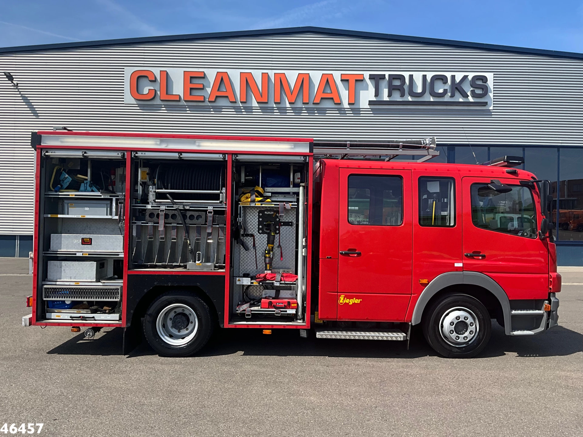 Mercedes-Benz Atego 2007 - 1425 ZIEGLER Brandweer / materiaalwagen Just 41.694 km! afbeelding 23
