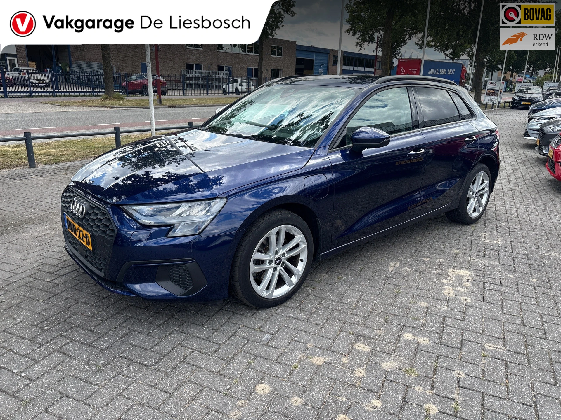 Audi A3 2021 - Sportback 40 TFSI e Advanced edition/navi/camera/apple/vitual/cruisec/stoel verw afbeelding 1