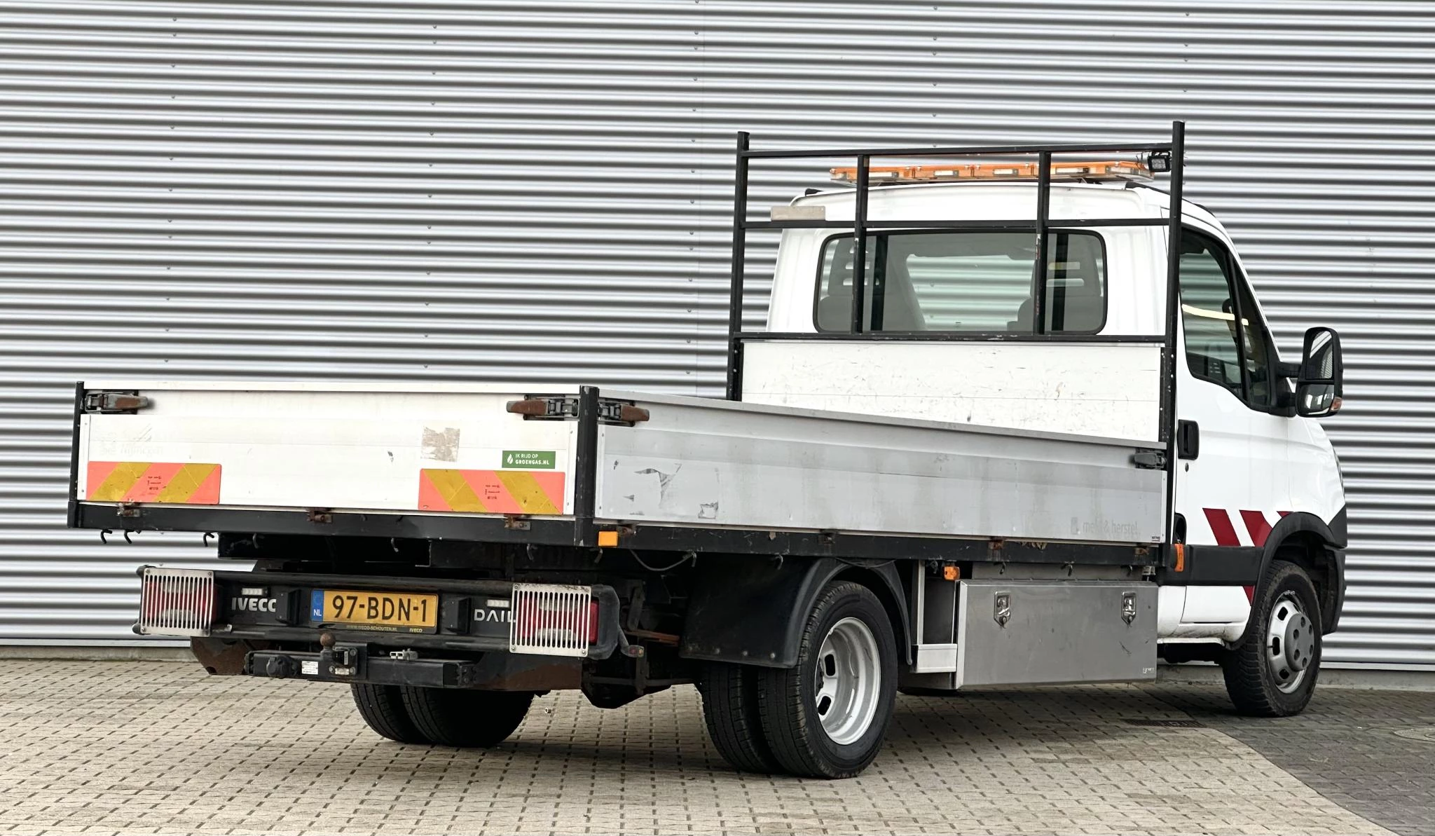 Iveco Daily 2013 - 50C14G 375 CNG Openlaadbak Pritsche clima afbeelding 3