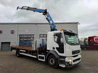 Volvo 240 2007 - FL7-240 / HMF 1560 CRANE / 10.6METER / REMOTE / AIRCO / MANUAL / EURO-4 / 2007 zdjecie 3