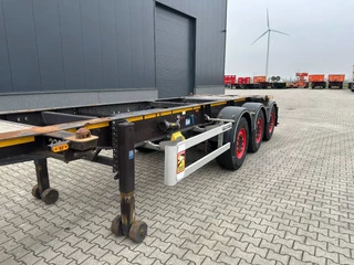 Burg N/A 2012 - 20FT ADR (EX/II, EX/III, FL, AT) Chassis, Leergewicht : 3.690kg, SAF INTRADISC, 2x Liftachse, NL-Chassis obrazek 10