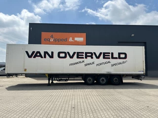 Schmitz Cargobull N/A 2008 - SKO24 / SAF DISC / 2x LIFTAXLE / GALVANIZED / NL-TRAILER / DAMAGED image 2