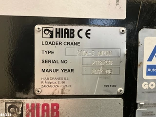 DAF FAN CF 290 Euro 6 Hiab 21 Tonmeter laadkraan 2018 - N/A obrazek 29