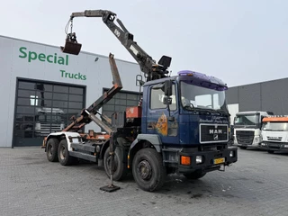 MAN N/A 1997 - 35.403 8x4 Jonsered 890 + Meiler RK 22.60 S te koop