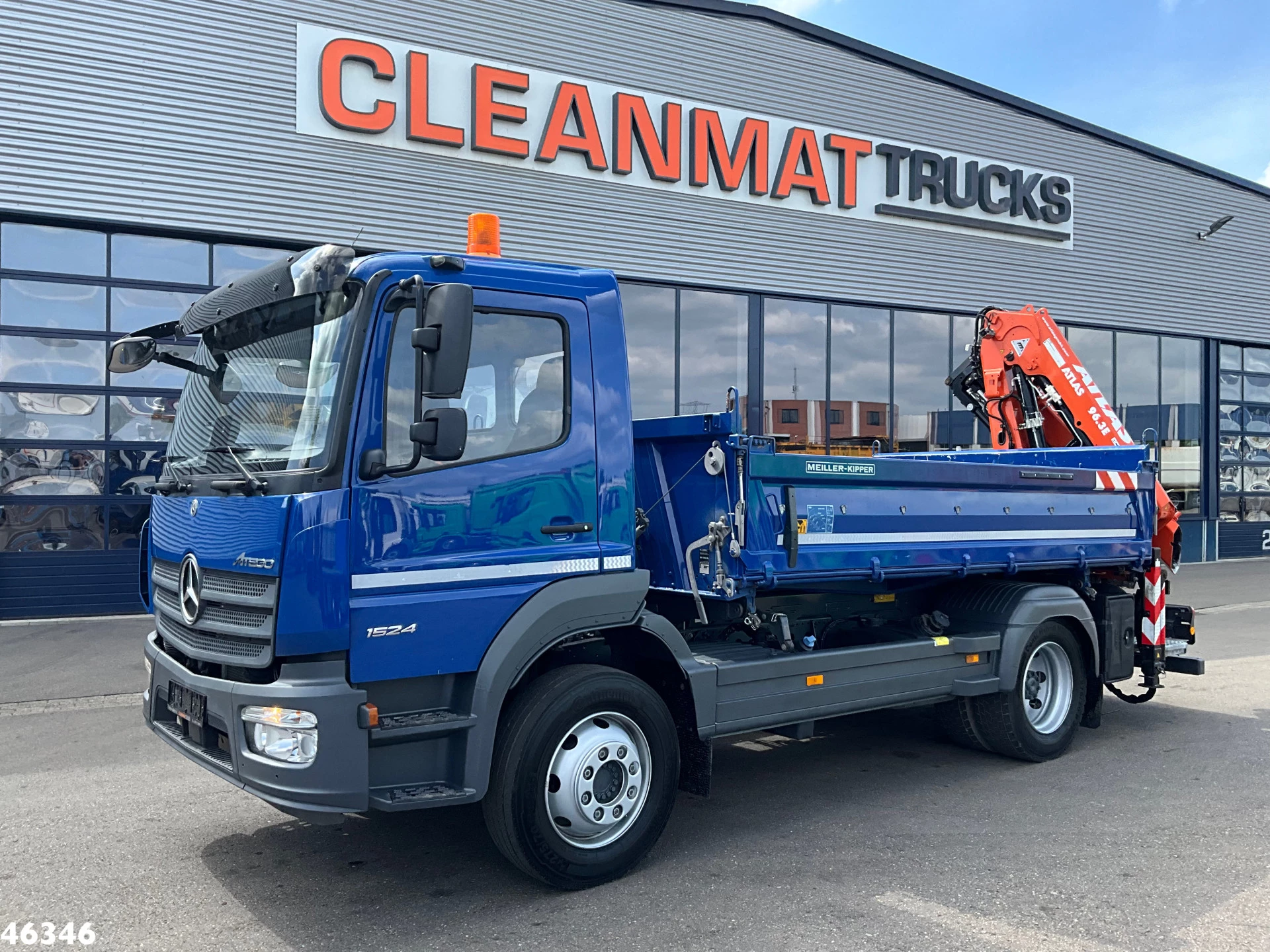 Mercedes-Benz Atego 2023 - 1524 Euro 6 Atlas 10 Tonmeter laadkraan Just 15.807 km! zdjęcie 15