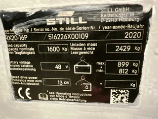 Still N/A 2020 - RX20-16P Triplex - Freelift - Sideshift image 11