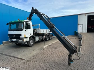 Mercedes-Benz Actros 2008 - 2636 6x4, Hiab, EPS, Remote, Steel afbeelding 2 miniatuur