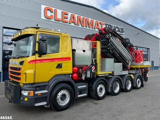 Scania R 2012 - 620 10x4 Fassi 195 Tonmeter laadkraan + Fly-Jib Just 83.372 km! afbeelding 3 miniatuur