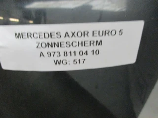 Mercedes-Benz - A 973 811 04 10 ZONNESCHERM EURO 5 afbeelding 2 miniatuur