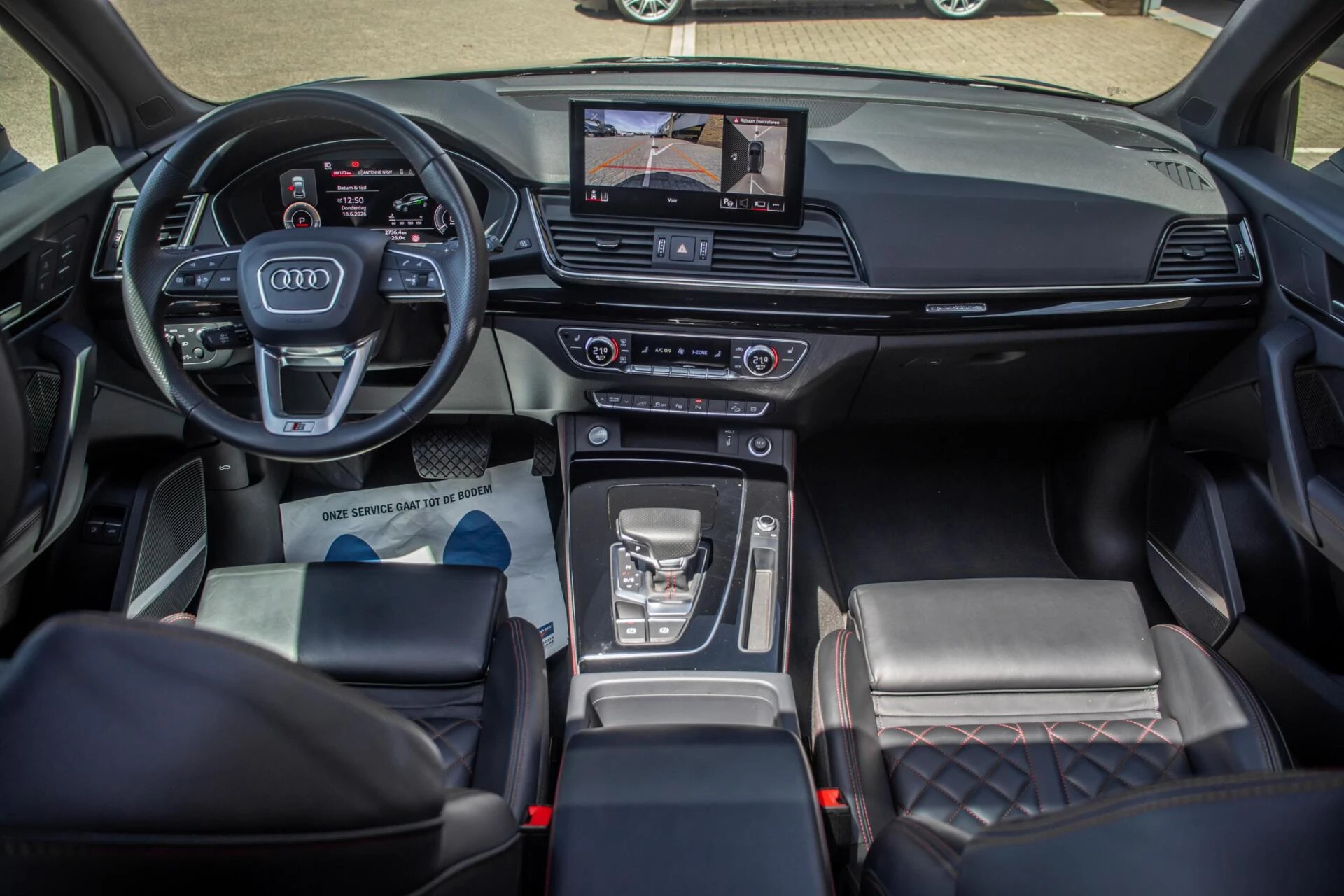Audi Q5 2023 - 55 TFSI e S-Line, BTW, Full Option, Pano, Leder, B&O afbeelding 13