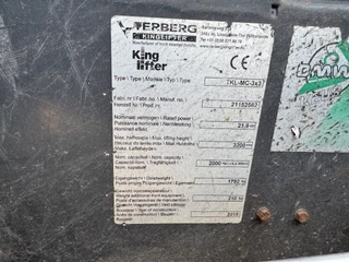 Terberg TKL-MC-3X3 2015 - TKL-MC-3X3 - 2000KG 3,2 LIFTING HEIGHT image 8