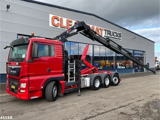 MAN TGX 2016 - 35.480 8x4 Euro 6 Hiab 28 Tonmeter laadkraan te koop