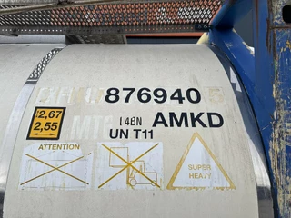 Van Hool N/A 2003 - 20FT SWAPBODY 30.900L, UN PORTABLE T11, 5Y inspection: 05-2028 immagine 23