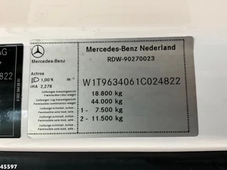Mercedes-Benz Actros 2020 - 1842 Mega GigaSpace MirrorCam bild 17