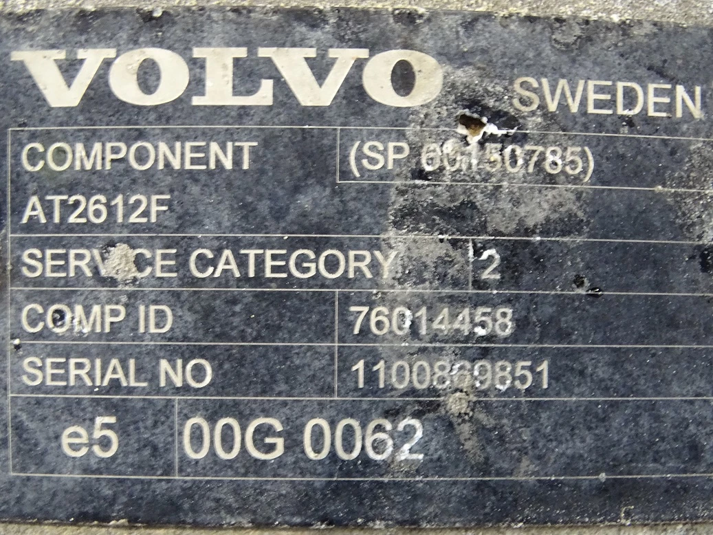 Volvo 2019 - AT-2612-F obrázek 2