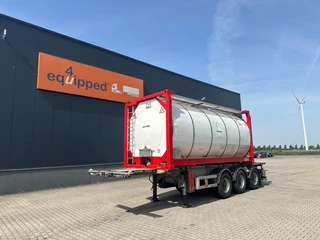Van Hool N/A 2015 - 20FT/30FT ADR CHASSIS + 20FT TANKCONTAINER 25.000l /1-COMP. obrazek 1