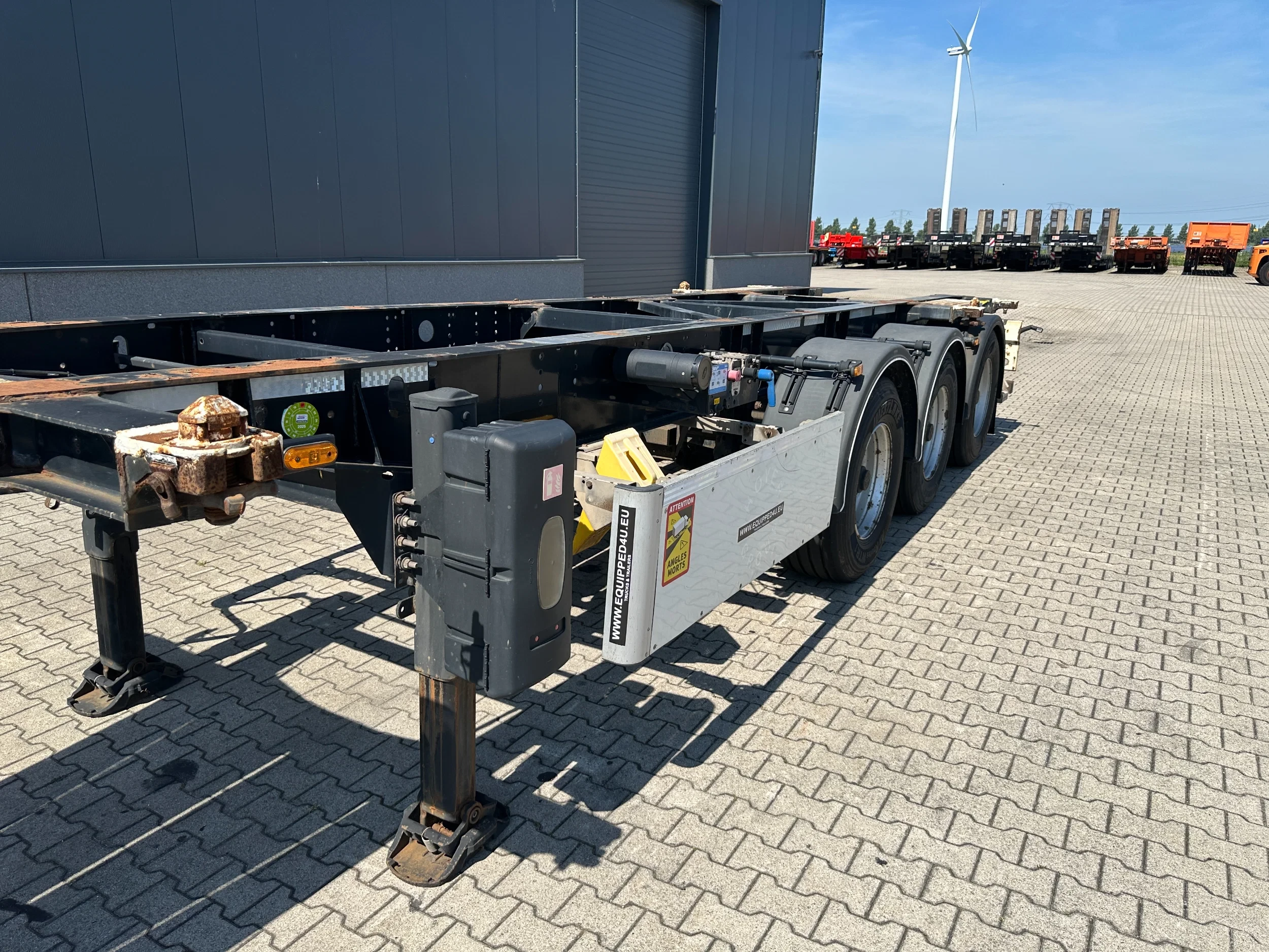 LAG 2017 - 20FT/30FT ADR Chassis / BPW DRUM / ADR (EXII, EXII, FL, AT) / NL-Chassis / 10x available zdjęcie 12