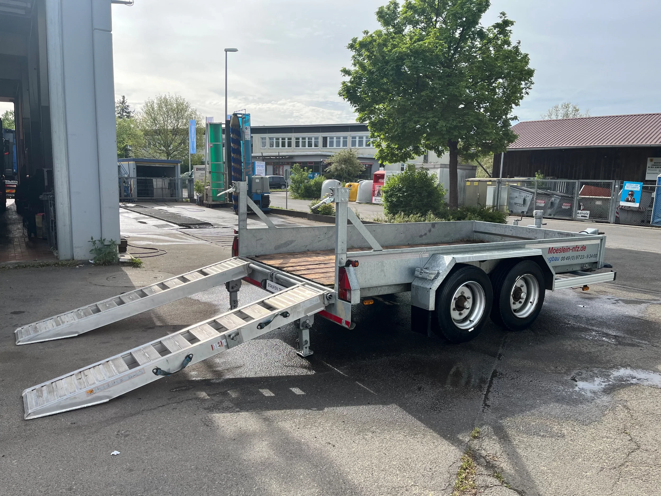 Möslein 2019 - THT 6,5 Schwebheim *Tieflader-Tandemanhänger Bild 3