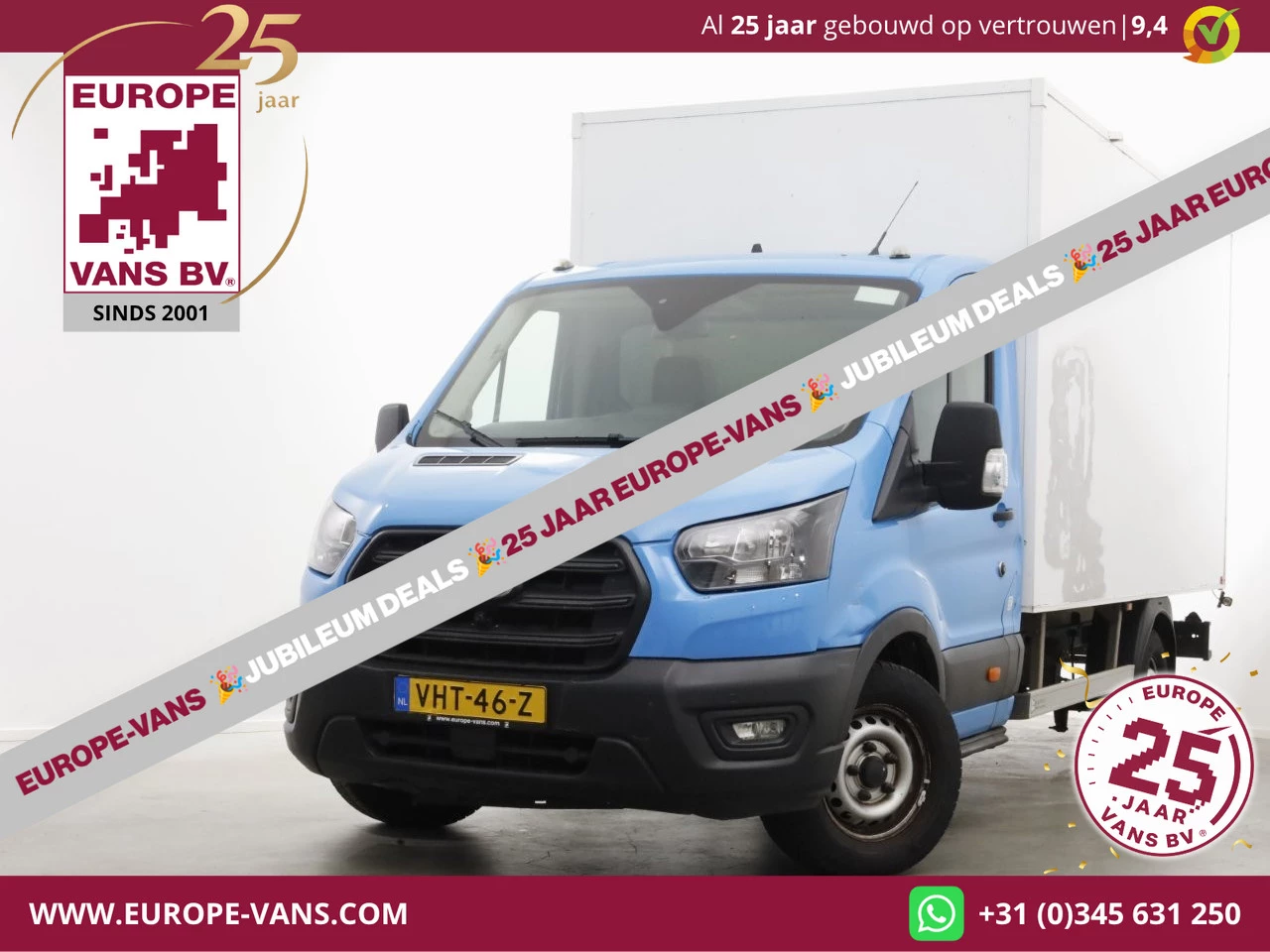 Ford Transit 2020 - 350 2.0 TDCI 130pk E6 Bakwagen met achterdeuren 2-Persoons 12-2020 image 1