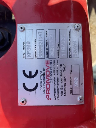 Promove XP300 breekhamer / sloophamer 2021 afbeelding 2 miniatuur