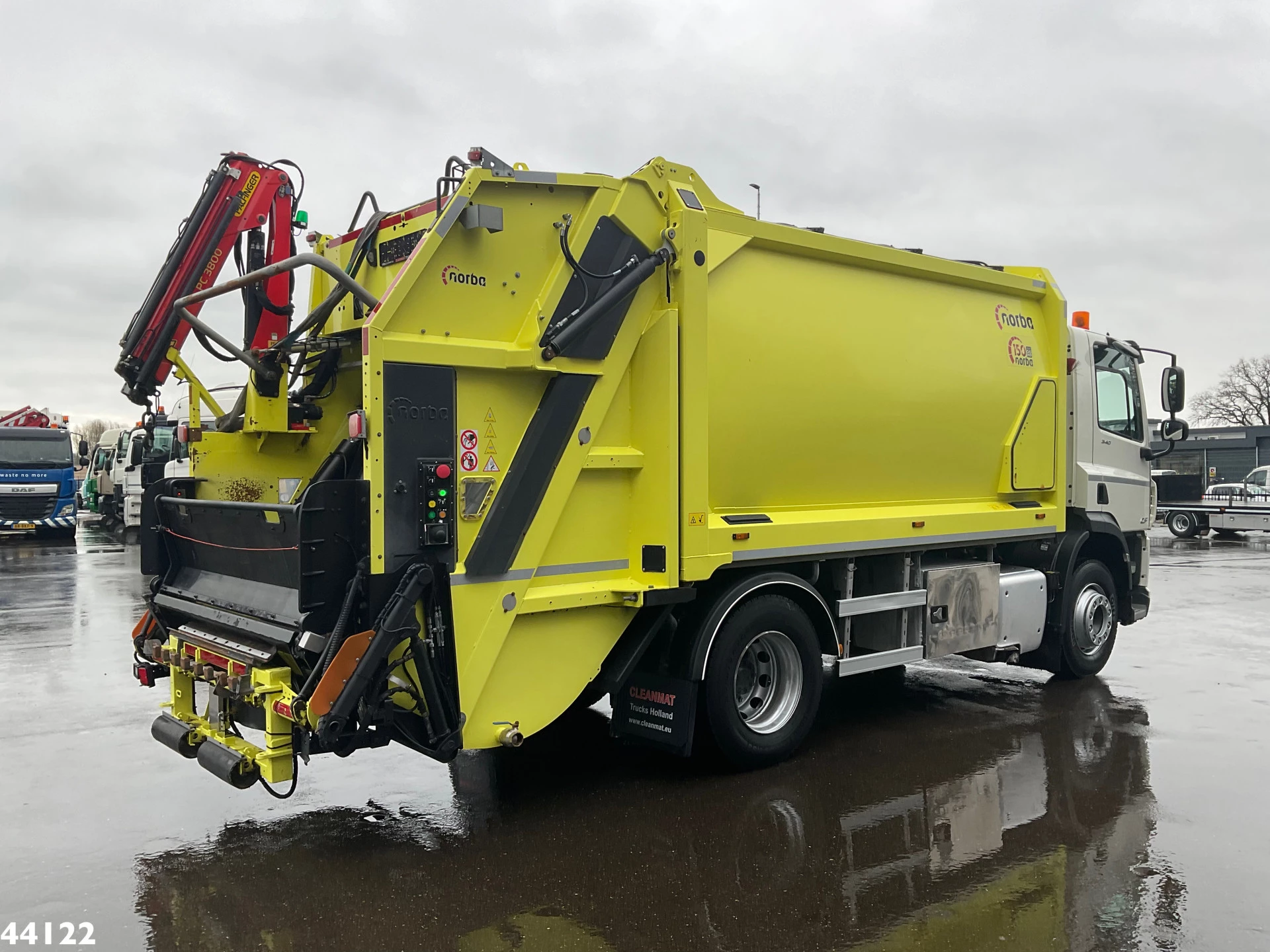 DAF FA CF 340 Euro 6 Norba 17 m³ + Palfinger 3.8 Tonmeter laadkraan + Winch 2020 afbeelding 5