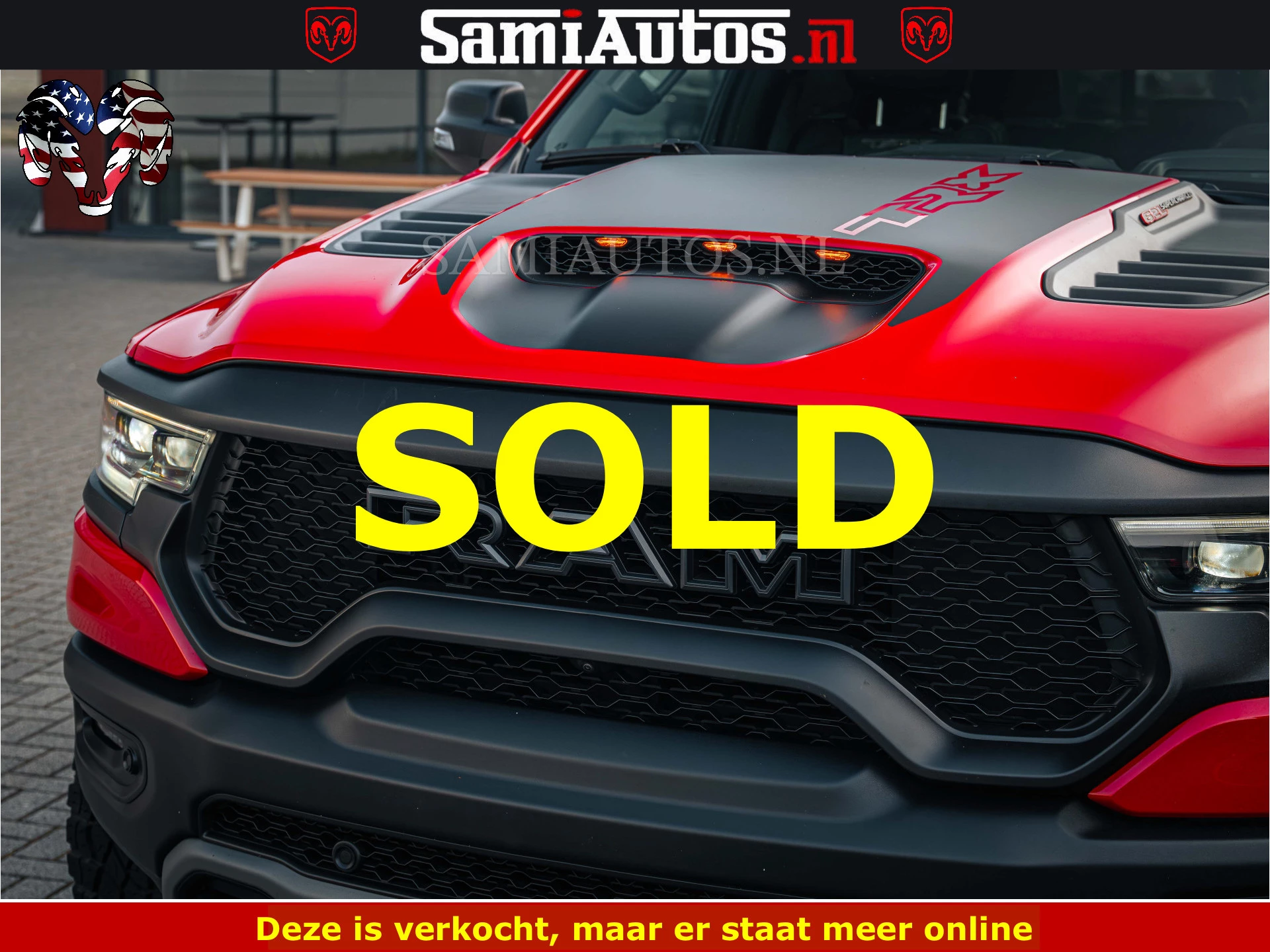 Dodge Ram Pick-Up 2023 - TRX HELLCAT | 6.2 V8 702PK | FLAME RED | BOM VOL | CARBON | RAMBAR | HUD | LPG | BEAD-LOCK WHEELS | immagine 59