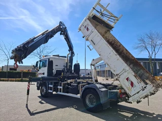 MAN TGS 2014 - 18.360 / FASSI F135 REMOTED CRANE / TIPPER / BIG AXLE / FULL-STEEL / DRUM BRAKES / 211690 KM / AIRCO / FRIDGE / AUTOMATIC / EURO-5 / 2014 obrazek 6