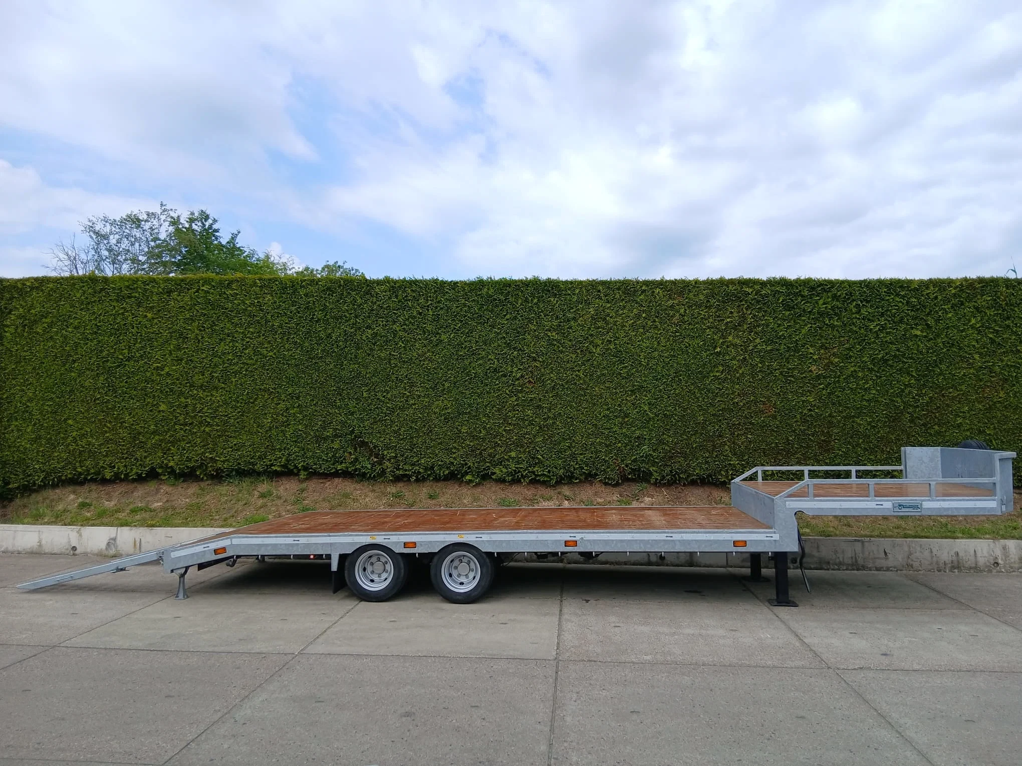 Veldhuizen 2025 - 8,0-tons Semi-dieplader oplegger 6,0 m. obrázek 2